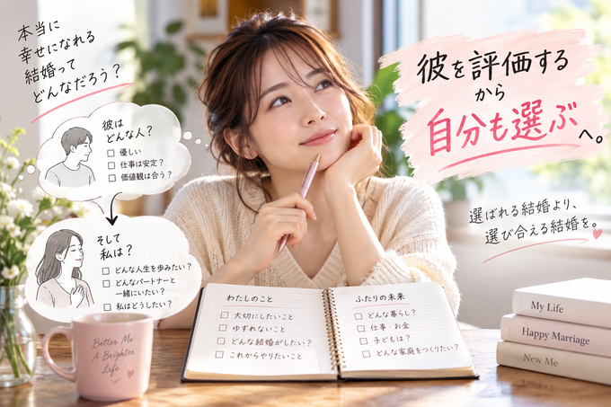 結婚相手との関係を振り返る女性